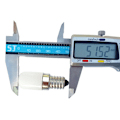 Pikkukuva 2 / 10: Jääkaapin polttimo Jääkaapin pakastimen valo 100-220V B15 100-220V B15 100-220V B15
