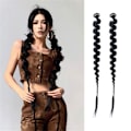 Pikkukuva 2 / 10: Pitkät nyrkkeilypunos Peruukki Bubble Braid D 1KPL D 1KPL D 1PCS