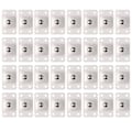 Miniatyrbilde 5 av 10: 4/32 stk. Hjul 360 graders dreibar remskive 32 STK 32 STK 32pcs