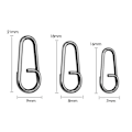 Miniatyrbillede 2 af 10: Fiskeri Hængende Snap Barrel Swivel 16MMBLACK SORT 16mmBlack