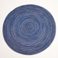 Miniatyrbild 1 av 10: Runda bordstabletter Bordsmatta BLÅ Blue