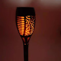 Miniatyrbild 8 av 10: Solar Lampa Flame Ljus GRÖN green