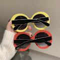 Miniatyrbillede 6 af 10: Dame Solbriller Goggle SORT-KLAR LENS SORT-KLAR LENS Black-Clear Lens