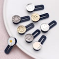 Miniatyrbillede 10 af 10: 5 stk. Tilbagetrækkelige Knapper Jeans Udvider P P