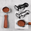 Miniatyrbillede 8 af 9: Kaffe Tamper Rustfrit Stål Baseret Tamper SORT black