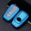Miniatyrbilde 1 av 10: Fjernkontrollnøkkelveske Bilnøkkelveske 3 KNAPPER BLÅ 3 KNAPPER BLÅ 3 Buttons Blue