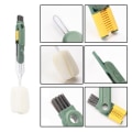 Miniatyrbilde 4 av 10: Flaskekopplokk Brush Cleaner Tools ORANSJE orange