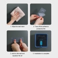 Miniatyrbilde 8 av 10: Toalettpapirholder Oppbevaringsstativ BLÅ ENKELLAGS ENKELLAG Blue Single Layer-Single Layer