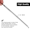 Pikkukuva 2 / 9: 4/09 Shingle Gauge Puuntyöstöviivaimen mittaustyökalu