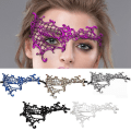 Miniatyrbillede 5 af 10: Blonde øjenmasker Masquerade Masker STYLE 6 STYLE 6 Style 6