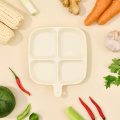Miniatyrbillede 6 af 10: Opdelt madopbevaringsbakke Frugttallerken TRANSPARENT Transparent