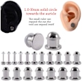 Miniatyrbillede 3 af 10: 4 Stk Ørepropper Øremålere Expander 1,6MM 1.6MM