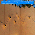 Miniatyrbillede 8 af 8: 30 stk Udendørs String Lights Kroge Udendørs Lys Clips Kabel 30Pcs
