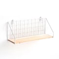 Miniatyrbild 1 av 10: Wall Organizer Hylla Förvaringsskåp Organizer VIT White S-rectangle-S-rectangle