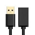 Miniatyrbillede 7 af 10: 2 STK USB Datakabel Forlænger Datakabel GOLD 1M Gold 1M