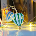 Miniatyrbillede 5 af 10: Hot Air Balloon String Lights Hot Air Balloon String Bannere multicolor