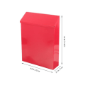 Miniatyrbillede 2 af 10: Postkasse Brev Opbevaringskasse ORANGE Orange