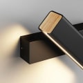 Miniatyrbillede 7 af 10: LED Væglampe Træ HVID 3 FARVE UDskiftelig 3 FARVE UDskiftelig white 3 color changable-3 color changable