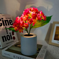 Pikkukuva 10 / 10: Led Hydrangea Flower Lamp Pöytälamppu VALKOINEN 2 2 white 2-2