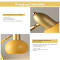 Miniatyrbild 8 av 10: Bordslampa Bordslampa GUL EU PLUG EU PLUG yellow EU Plug-EU Plug