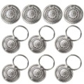 Miniatyrbild 1 av 6: 10 stycken Drop Ring Handtag Lådknopp Byråhandtag