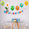 Miniatyrbild 8 av 10: 24st Födelsedagsballonger Latexballong ZEBRA ZEBRA Zebra