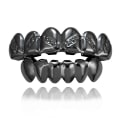 Miniatyrbillede 1 af 9: Hip Hop Tænder Grillz Tandhætter 10 10 10