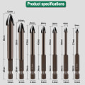 Miniatyrbillede 2 af 10: 3 STK Bor Keramik 5MM 5mm