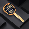 Miniatyrbillede 3 af 9: Fjernnøgleetui Bilnøgleetui 2 KNAP SORT 2 KNAP SORT 2 Button Black