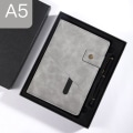 Miniatyrbillede 1 af 6: A5 foret læder notesbog Hardcover notesbog daglig dagbog