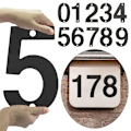 Pikkukuva 10 / 10: 4 tuumaa/10 cm ovitarra Numerokilpi NUMERO 7 NUMERO 7 Number 7