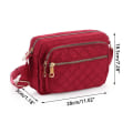 Miniatyrbild 4 av 9: Crossbody bältesväskor Midjepaket Stöldskyddspåse blå