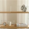 Miniatyrbild 3 av 10: Wall Organizer Hylla Förvaringsskåp Organizer SVART MM Black M-M