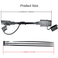 Miniatyrbillede 2 af 8: Motorcykel Adapter Oplader Motorcykel USB Power Socket Adapter
