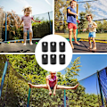 Miniatyrbillede 5 af 10: 6 STK Trampolinkabinet Stanghætte Trampolinbeskyttelsesdæksel 6Pcs