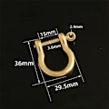 Pikkukuva 4 / 10: Karabiini D jousen niitit 15MMSTYLE 2 STYLE 2 15mmStyle 2