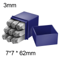 Pikkukuva 1 / 10: Numeroleima, nahkapainatus 3 mm 3mm