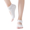 Miniatyrbillede 10 af 10: Yogasokker Dansestrømper SORT STIL 1 STIL 1 Black Style 1-Style 1