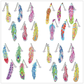 Miniatyrbillede 6 af 10: Feather Bookmark Diamantmaleri Bogmærke 01 01 01