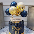 Pikkukuva 7 / 10: Balloon Cake Topper Syntymäpäivälapset 3 3 3