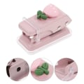 Miniatyrbilde 7 av 9: 2 Stk Mini Punch Hole Punch Enkelt hull ROSA Pink