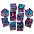 Miniatyrbild 10 av 10: 10 st/ set DND-tärningar polyedriska tärningar STYLE 10 STYLE 10 Style 10