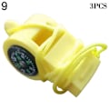 Miniatyrbillede 1 af 10: 3 stk multifunktionsfløjte 2-i-1 kompas 9 9 9
