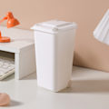 Pikkukuva 1 / 10: Desktop Bin Mini Roskakori CAN ILMAN TARROT ILMAN White Without Stickers-Without Stickers