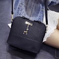 Miniatyrbillede 6 af 10: Kvinder Coin Bag Læder Skuldertaske SORT black