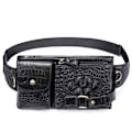 Miniatyrbillede 1 af 10: Ægte læder Fanny Pack 07 07 07