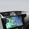 Miniatyrbillede 4 af 6: Bil Gps Navigation Solskærm Gps Navigator Solskærm Gps