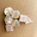Miniatyrbilde 1 av 10: 7 stk/sett DND terning polyedrisk terning 01 01 01