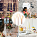 Miniatyrbilde 5 av 10: 6 stk lange LED-lys Flammeløse stearinlys HVIT White
