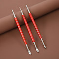 Miniatyrbillede 10 af 10: Carving Indentation Pen Clay Crimping Pen Læder Gravering Pen